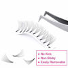 Picture of Volume Lash Extensions 6D Lash Fans D Curl 18mm Eyelash Extensions Premade Fans 0.10mm Short Stem FADLASH Volume Premade Fans (6D-0.10-D, 18mm)