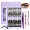 Picture of Lash Extension Kit for Beginners Eyelash Extension Kit Manga Lash Clusters Kit 280 PCS Individual Lashes Kit Volume 30D+40D Soft D Curl Eye Lash Extension Lash Kit(Manga-30D+40D-D-9-16MIX)