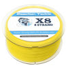 Picture of Reaction Tackle Braided Fishing Line - 8 Strand Hi Vis Yellow 15LB 150yd