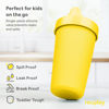 Picture of Re Play Made in USA 2 Pack Sippy Cups for Toddlers, 10 Oz. - Reusable Spill Proof Cups for Kids, Dishwasher/Microwave Safe - Hard Spout Sippy Cups for Toddlers 3.13" x 6.25", Yellow/Lemondrop