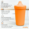 Picture of Re Play Made in USA 2 Pack Sippy Cups for Toddlers, 10 Oz. - Reusable Spill Proof Cups for Kids, Dishwasher/Microwave Safe - Hard Spout Sippy Cups for Toddlers 3.13" x 6.25", Orange/Yellow