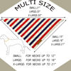 Picture of Realeaf 4th of July Dog Bandanas 2 Pack, Reversible American Flag Pet Scarf for Boy and Girl, Premium Durable Fabric, Patriotic Bandana for Small and Medium Dogs (Small)