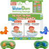 Picture of WaterDam A-Series Swimming Ear Plugs Ultra Comfy Great Waterproof Earplugs (Mixed Sizes, Size 1A+1: Toddler Little Kids 10m-6yrs & ExtraSmall Ear Women&Teens)