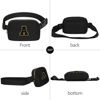 Picture of Birthday Gifts Initial Letter Waist Pack Personalized Gift for 8 9 10 11 12 Year old Girls Teen Cute Gifts Mini Small Pack Black Letter A