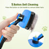 Picture of Pecute Self-Cleaning Slicker Brush for Dogs, Cats, Lightweight Dog Brush for Shedding Massaging Grooming, Cat Brush Gently Removes Loose Fur Undercoat for Small Dogs Cats Rabbits of All Hair Types