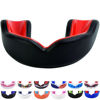 Picture of Oral Mart Black/Red Youth Mouth Guard for Kids - Youth Mouthguard for Karate, Flag Football, Martial Arts, Taekwondo, Boxing, Football, Rugby, BJJ, Muay Thai, Soccer, Hockey