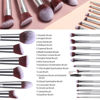 Picture of BS-MALL Makeup Brush Set 18 Pcs Premium Synthetic Foundation Powder Concealers Eye shadows Blush Makeup Brushes with black case