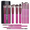 Picture of BS-MALL Makeup Brushes 14 pcs Makeup Tools Kit Premium Synthetic Powder Foundation Contour Concealers Lip Brushes with Makeup Sponge & Eyeshadow Applicator Kit