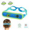 Picture of RUIGAO Kids Swim Goggles 3-5, Toddler Goggles 2/3/4/5 Years Old, Blue Goggles for Boys