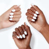 Picture of OPI xPRESS/ON Press On Nails, Up to 14 Days of Wear, Gel-Like Salon Manicure, Vegan, Sustainable Packaging, With Nail Glue, Short White Nails, Alpine Snow