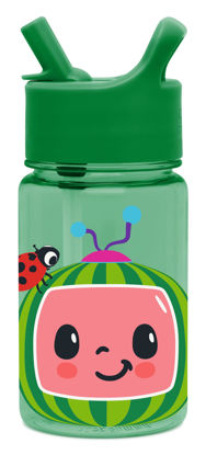 Picture of Simple Modern CoComelon Kids Water Bottle Plastic BPA-Free Tritan Cup with Leak Proof Straw Lid | Reusable and Durable for Toddlers, Boys | Summit Collection | 12oz, CoComelon Watermelon