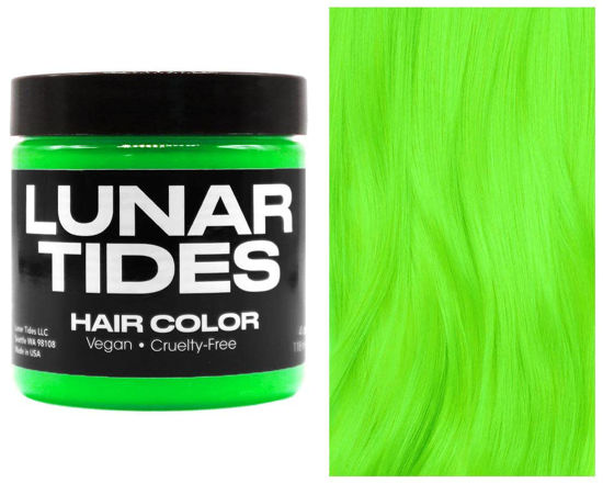 Picture of Lunar Tides Semi-Permanent Hair Color (43 colors) (Neon Lime)