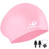 Picture of Womens Silicone Swim Cap for Long Hair,3D Ergonomic Design Silicone Swimming Caps，Swim caps are Suitable for Adults