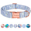 Picture of Unique style paws Dog Collar Metal Buckle Collar Gift for Small Medium Large Boys Girls Dogs