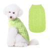 Picture of BINGPET Dog Knitted Sweaters - Turtleneck - Classic Cable Knit Dog Jumper Coat Warm Sweartershirts Outfits for Dogs Cats in Autumn Winter