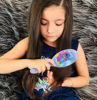 Picture of Stitch Hair Brush and 4 Scrunchies Set for Girls - Detangling Brush and Elastic Hair Ties for Ages 3+