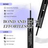 Picture of BEYELIAN Lash Bond and Seal, Clear Cluster Lash Glue for Individual Cluster Lashes DIY Eyelash Extensions Latex Free Aftercare Sealant with Mascara Wand Super Strong Hold 72 Hours