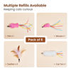 Picture of 6 Pcs Attachment Refills for The Down Part of Potaroma Hide and Seek Cat Toy