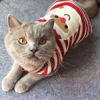 Picture of BOBIBI Cat Sweater Christmas Santa Claus Pet Cat Winter Knitwear Warm Clothes