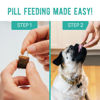 Picture of Presidio Pill Buddy Naturals - PB & Banana Recipe Pill Hiding Treats for Dogs - Make A Perfect Pill Concealing Pocket Or Pouch for Any Size Medication - 30 Servings