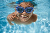 Picture of Speedo Unisex-Child Swim Goggles Sunny G Ages 3-8, Bluey Shark Chalk/Celeste