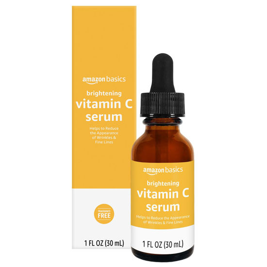 Picture of Amazon Basics Brightening Vitamin C Serum, 1 Fluid Ounce, 1-Pack