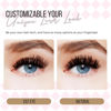 Picture of LASHVIEW Lash-Extension-Clusters 280pcs D Curl Lash Clusters Natural Look Cluster Lashes Extensions Super Thin Band & Soft Lashes Reusable 9-16mm MIX (100D)