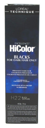 Picture of Loreal Excel Hicolor H22 Tube Black Sapphire 1.74oz (2 Pack)