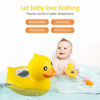 Picture of b&h Baby Thermometer, The Infant Baby Bath Floating Toy Safety Temperature Water Thermometer (Classic Duck)