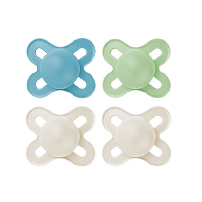 Picture of MAM Original Start Matte Newborn Baby Pacifier, Best Pacifier for Breastfed Babies, Boy, 0-3 Months (Pack of 4)