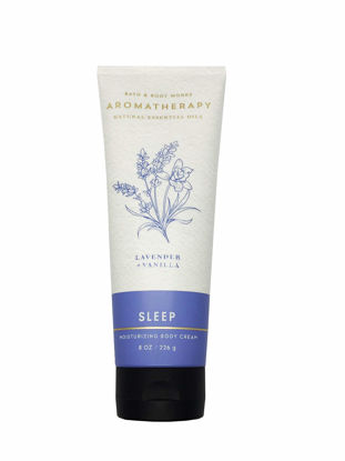 Picture of Bath and Body Works Aromatherapy SLEEP - LAVENDER VANILLA Body Cream 8 Ounce (Retired Fragrance)