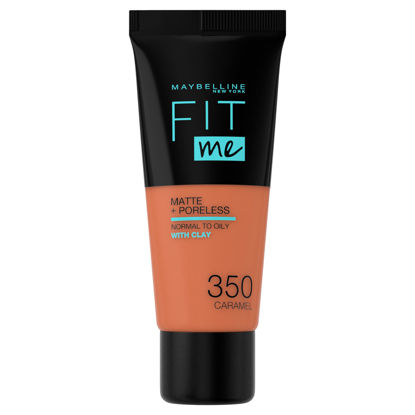 Picture of Maybelline New York Fit Me Matte & Poreless Foundation 350 Caramel 30ml