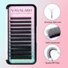 Picture of VAVALASH W-shaped Eyelash Extension 4D Premade Fans 0.07 D Curl Volume Lash Extensions Easy Fanning Lashes Matte Black Volume Premade W Lashes(W Shaped-4D-0.07-D-12mm）