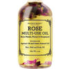 Picture of Multi-Use Oil for Face, Body and Hair - Organic Blend of Apricot, Vitamin E and Sweet Almond Oil Moisturizer for Dry Skin, Scalp and Nails - Rose Petals, and Bergamot Essential Oil - 4 Fl Oz