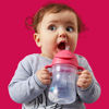 Picture of b.box Sippy Cup with Weighted Straw. Drink from any Angle, Leak Proof, Spill Proof, Easy Grip. BPA Free, Dishwasher Safe. For Babies 6m+ to Toddlers (Lemon, 8oz)