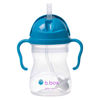 Picture of b.box Sippy Cup with Weighted Straw. Drink from any Angle, Leak Proof, Spill Proof, Easy Grip. BPA Free, Dishwasher Safe. For Babies 6m+ to Toddlers (Cobalt, 8oz)