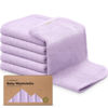 Picture of 6-Pack Baby Washcloths - Soft Viscose Derived from Bamboo Washcloth, Baby Wash Cloths, Baby Wash Cloth for Newborn, Kids, Bath Baby Towels, Face Towel, Face Cloths for Washing Face(Soft Lilac)