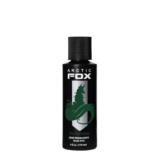 Picture of ARCTIC FOX Vegan and Cruelty-Free Semi-Permanent Hair Color Dye (4 Fl Oz, PHANTOM GREEN)