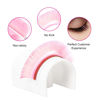 Picture of Light Pink Lash Extensions Mixed Tray Volume Lash Extensions D Curl Neon Lashes Extension Easy Fan Volume Lashes Colored Lash Extensions (Pink-0.07D, 8-14mm)