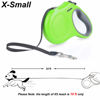 Picture of Fida Retractable Dog Leash, 10ft Heavy Duty Pet Walking Leash for X-Small Dog or Cat up to 18 lbs, Tangle Free. One-Hand Brake (X-Small, Green)