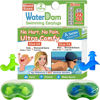 Picture of WaterDam A-Series Swimming Ear Plugs Ultra Comfy Great Waterproof Earplugs (Mixed Sizes, Size 2A+3A: Medium-Large Ear Women&Teens & Small-Medium Ear Men (Green Blue))