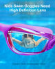 Picture of Aegend Kids Swim Goggles, Pack of 2 Swimming Goggles for Children Boys & Girls Age 3-14