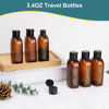 Picture of Cosywell Travel Bottles for Toiletries 6 PCS Travel Shampoo Bottles TSA Approved Travel Size Bottles Travel Containers Leak Proof Empty Lotion Bottles with Flip Cap