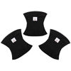 Picture of CuteBone Dog Diapers Male Washable Belly Band for Male Dogs Wraps Black 3pcs a Pack DM44XS