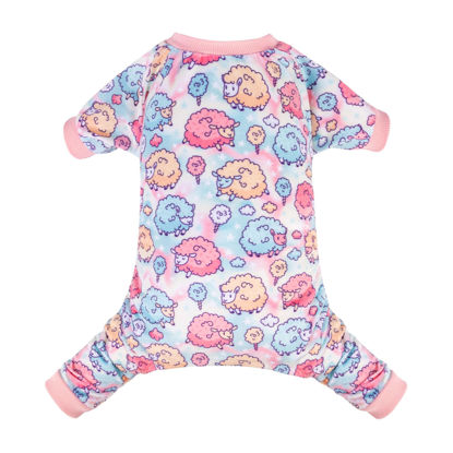 Picture of CuteBone Dog Pajamas Pjs Soft Fleece Puppy Onesie Warm Jammies Pet Clothes Cat Apparel P278S