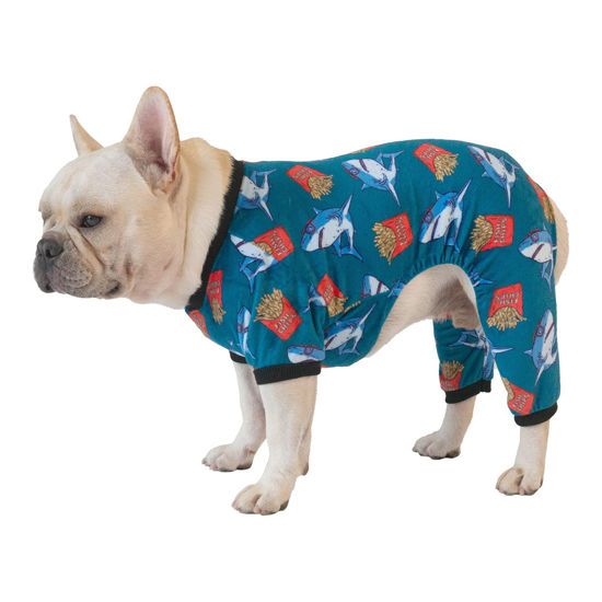 Picture of CuteBone Soft Puppy Pajamas Cute Dog Pjs Jumpsuit Pet Clothes Apparel P152L