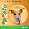 Picture of Pet MD Wrap A Pill Bacon Flavor Pill Paste for Dogs - Create a Pocket to Hide Pills and Medication - 59 Servings