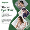 Picture of BeHoomi Steam Eye Mask, 20 Packs Heated Eye Mask Warm Compress for Eyes, Disposable Self Heating Eye Mask for Sleep, Spa, Travel Essentials & Relaxation Gifts for Women, Men (Tea Tree)