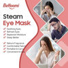 Picture of BeHoomi Steam Eye Mask, 20 Packs Heated Eye Mask Warm Compress for Eyes, Disposable Self Heating Eye Mask for Sleep, Spa, Travel Essentials & Relaxation Gifts for Women, Men (Rose)