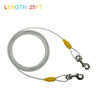 Picture of Petest 25ft Reflective Tie-Out Cable for Large Dogs Up to 90 Pounds